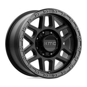 KMC KM544 MESA 18X9 18 SATIN BLACK WITH GLOSS BLACK LIP KM54489080718
