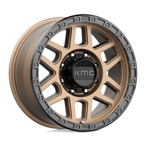 KMC KM544 MESA 18X9 18 MATTE BRONZE WITH BLACK LIP KM54489087618