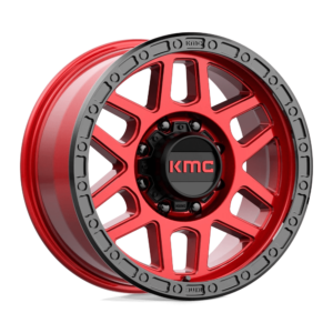 KMC KM544 MESA 18X9 18 CANDY RED WITH BLACK LIP KM54489088918