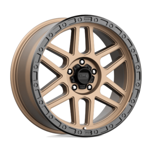 KMC KM544 MESA 20X9 18 MATTE BRONZE WITH BLACK LIP KM54429050618