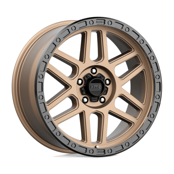 KMC KM544 MESA 20X9 18 MATTE BRONZE WITH BLACK LIP KM54429050618