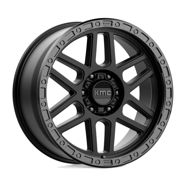 KMC KM544 MESA 20X9 18 SATIN BLACK WITH GLOSS BLACK LIP KM54429068718
