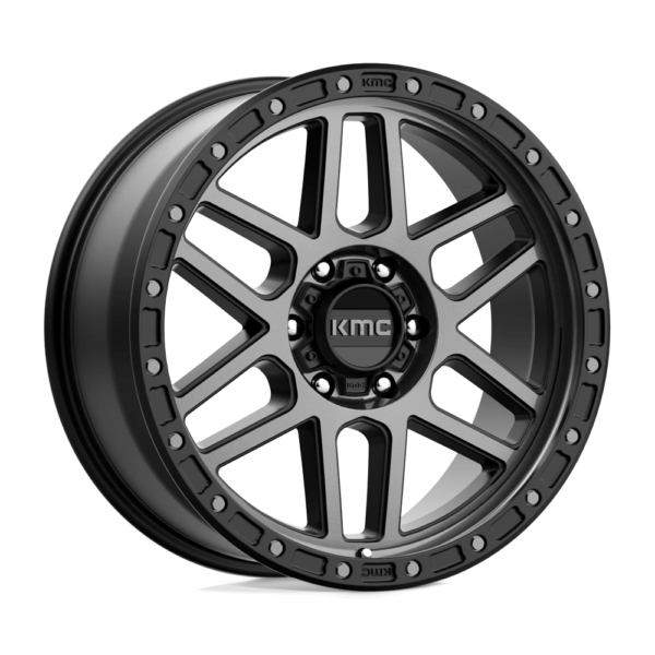 KMC KM544 MESA 20X9 18 SATIN BLACK WITH GRAY TINT KM54429068418