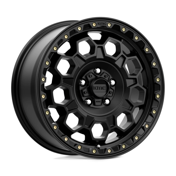 KMC KM545 TREK 17X8 20 SATIN BLACK KM54578077720