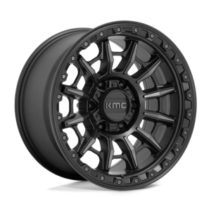 KMC KM547 CARNAGE 17X9 0 SATIN BLACK WITH GRAY TINT KM54779068400