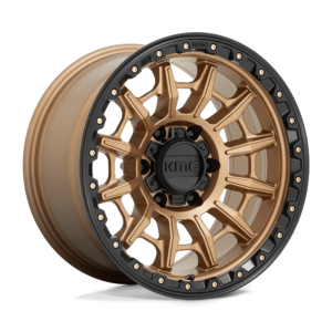 KMC KM547 CARNAGE 16X8 0 MATTE BRONZE WITH BLACK LIP KM54768068600