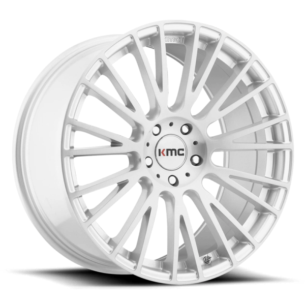 KMC KM706 IMPACT 20X8.5 25 BRUSHED SILVER KM70628557425