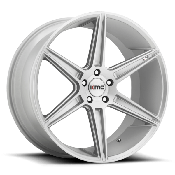 KMC KM711 PRISM 22X10.5 40 BRUSHED SILVER KM71122557440