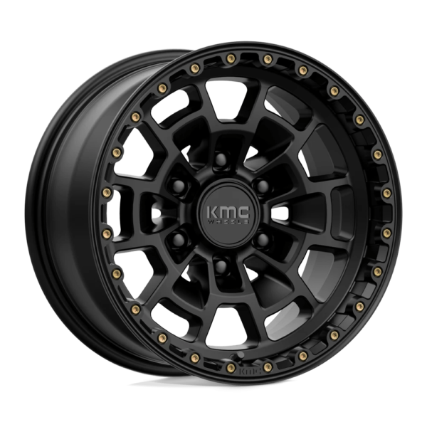 KMC KM718 SUMMIT 17X8.5 0 SATIN BLACK KM71878563700