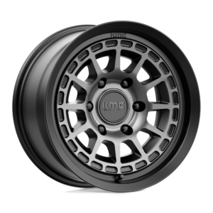 KMC KM719 CANYON 17X8 20 SATIN BLACK WITH GRAY TINT KM71978068420