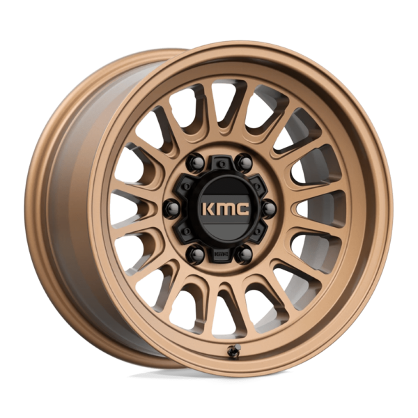 KMC KM724 IMPACT OL 17X8.5 0 MATTE BRONZE KM72478550600US