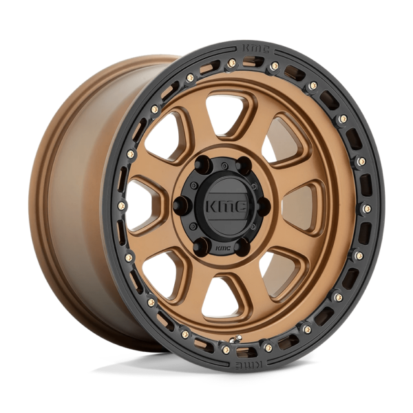 KMC KM548 CHASE 20X9 0 MATTE BRONZE WITH BLACK LIP KM54829063600