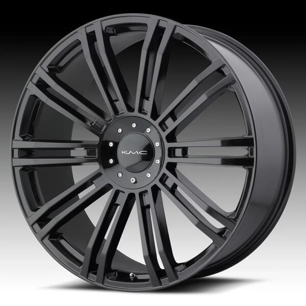 KMC KM677 D2 19X8.5 45 GLOSS BLACK KM67798546345