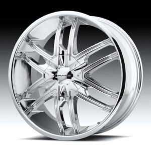 KMC KM678 SPLINTER 24X9.5 15 CHROME KM67824920215
