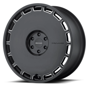 KMC KM689 SKILLET 22X9 38 SATIN BLACK MILLED KM68922900938