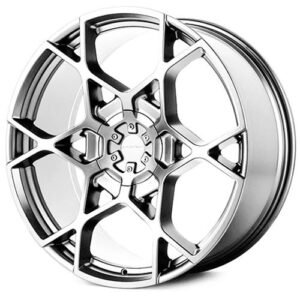 KMC KM695 CROSSHAIR 24X9.5 35 CHROME KM69524900235