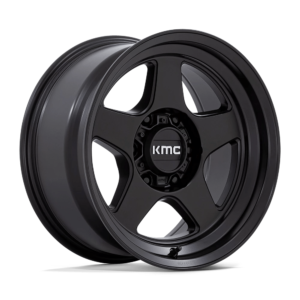 KMC KM728 LOBO 17X8.5 -10 MATTE BLACK KM728MX17857710N