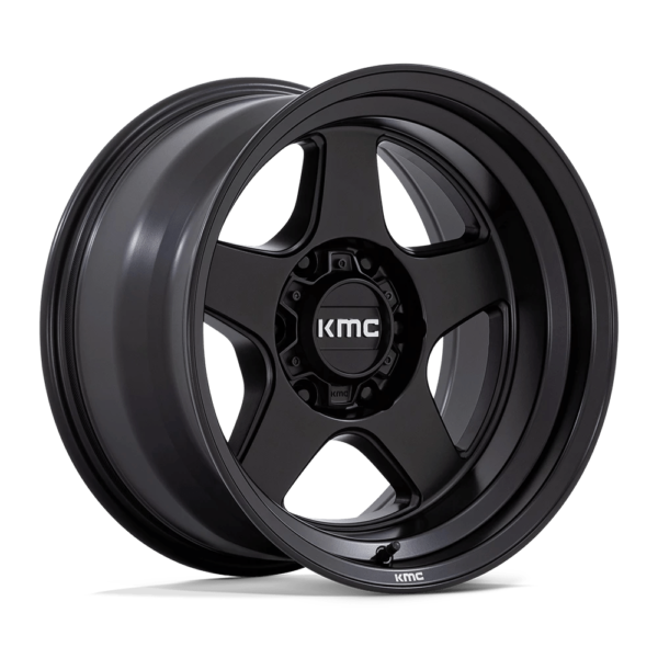 KMC KM728 LOBO 17X8.5 18 MATTE BLACK KM728MX17856418