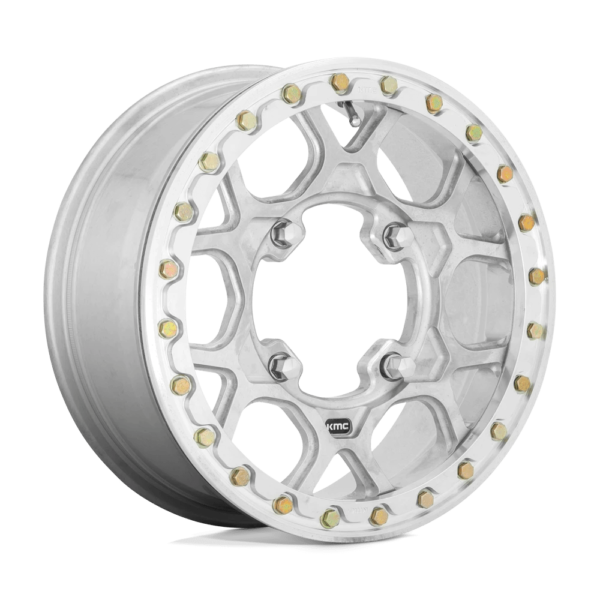 KMC Powersports KS433 MESA BEADLOCK FORGED 15X6 38 RAW MACHINED FORGED KS43356048538A