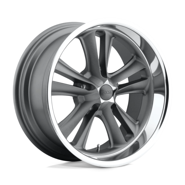 Foose 1PC F099 KNUCKLE 18X9.5 1 MATTE GUN METAL MACHINED F09918956152