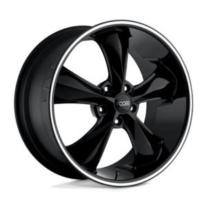 Foose 1PC F104 LEGEND 18X9 7 GLOSS BLACK MILLED F10418906152