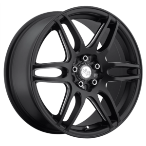 Niche 1PC M106 NR6 18X8 40 MATTE BLACK MILLED M106188003+40