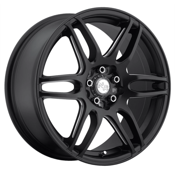 Niche 1PC M106 NR6 18X8 40 MATTE BLACK MILLED M106188002+40