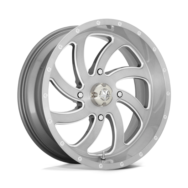 MSA Offroad Wheels M36 SWITCH 20X7 0 BRUSHED TITANIUM M36-020756TI