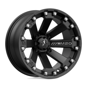 MSA Offroad Wheels M20 KORE 14X7 -52 SATIN BLACK M20-14710