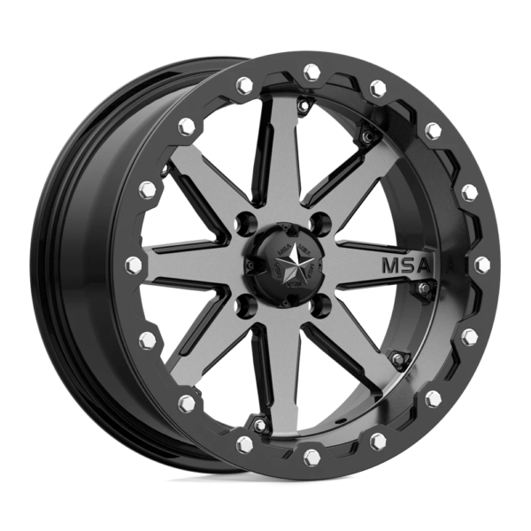 MSA Offroad Wheels M21 LOK BEADLOCK 15X7 0 CHARCOAL TINT M21-05710