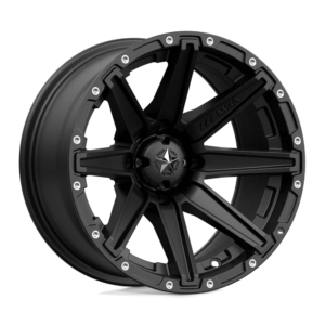 MSA Offroad Wheels M33 CLUTCH 14X7 -47 SATIN BLACK M33-14710