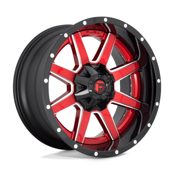Fuel 2PC D250 MAVERICK 20X10 -19 GLOSS RED D25020005747