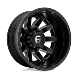 Fuel 1PC D538 MAVERICK 22X8.25 -215 MATTE BLACK MILLED D53822828D25