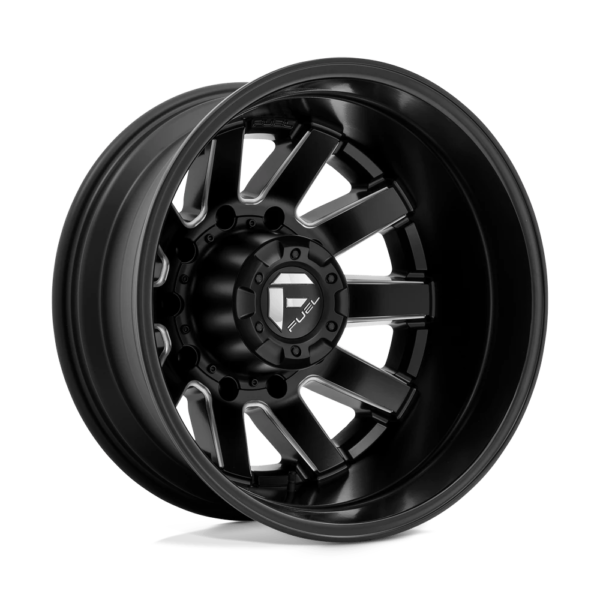 Fuel 1PC D538 MAVERICK 22X8.25 -227 MATTE BLACK MILLED D53822821745