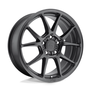 Niche 1PC M174 MESSINA 18X8 40 MATTE BLACK M174188065+40