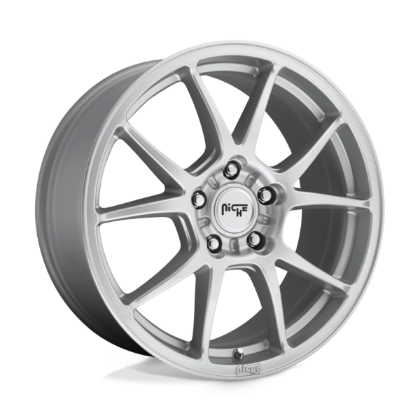 Niche 1PC M175 MESSINA 18X8 40 GLOSS SILVER M175188065+40