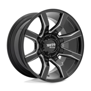 Moto Metal MO804 SPIDER 20X9 18 GLOSS BLACK MILLED MO80429067918