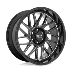 Moto Metal MO805 20X10 -18 GLOSS BLACK MILLED MO80521087318N
