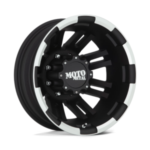 Moto Metal MO963 16X6 -134 MATTE BLACK MACHINED - REAR MO96366087794N