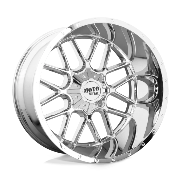 Moto Metal MO986 SIEGE 22X12 -44 CHROME MO98622288244N