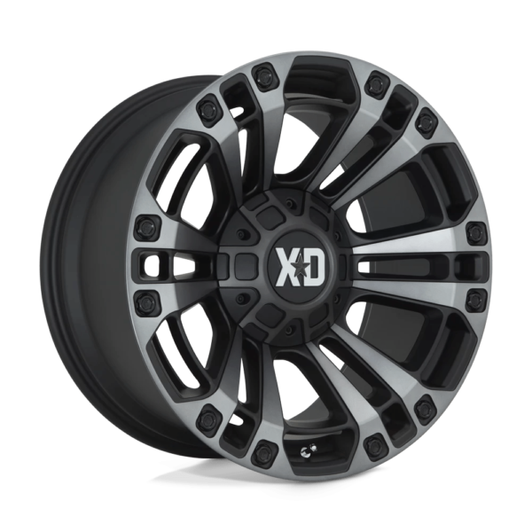 XD XD851 MONSTER 3 20X10 -18 SATIN BLACK WITH GRAY TINT XD85121035418N