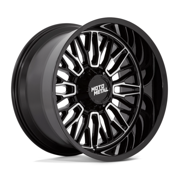 Moto Metal MO809 STINGER 20X9 18 GLOSS BLACK MACHINED MO809BD20908718