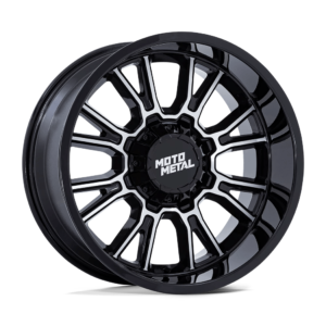Moto Metal MO810 LEGACY 17X9 1 GLOSS BLACK MACHINED MO810BD17900001