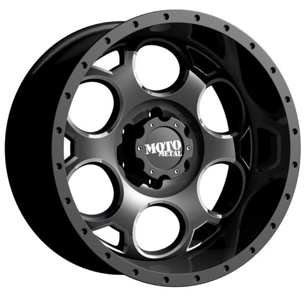 Moto Metal MO964 18X9 0 SATIN BLACK MILLED MO96489068700