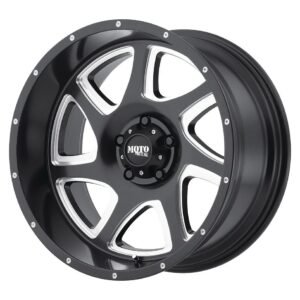 Moto Metal MO976 20X10 -24 SATIN BLACK MILLED MO97621068924N