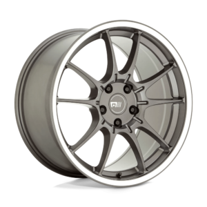 Motegi MR152 SS5 18X8.5 35 GUNMETAL WITH MACHINED LIP MR15288512535