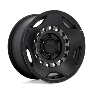 Black Rhino MUZZLE 20X9 12 MATTE BLACK W/ MACHINED TINTED RING 2090MZE126140M12