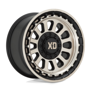 XD XD856 OMEGA 17X9 -12 SATIN BLACK WITH BRONZE TINT XD85679067612N