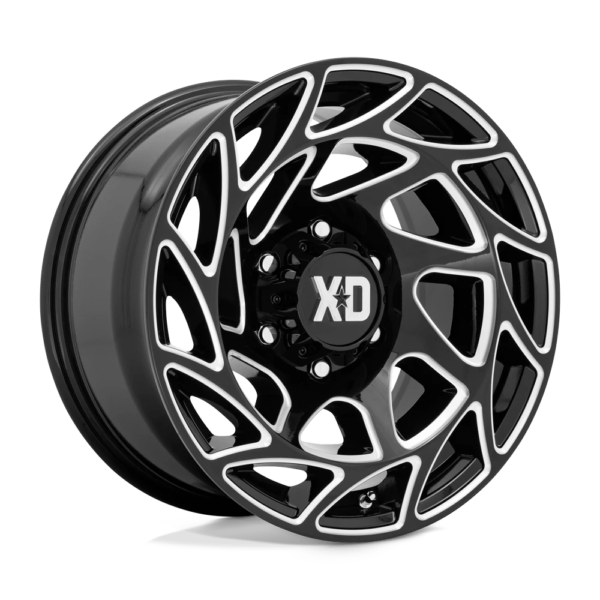 XD XD860 ONSLAUGHT 22X12 -44 GLOSS BLACK MILLED XD86022287344N