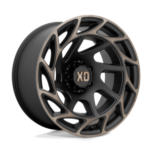 XD XD860 ONSLAUGHT 20X10 -18 SATIN BLACK WITH BRONZE TINT XD86021063618N